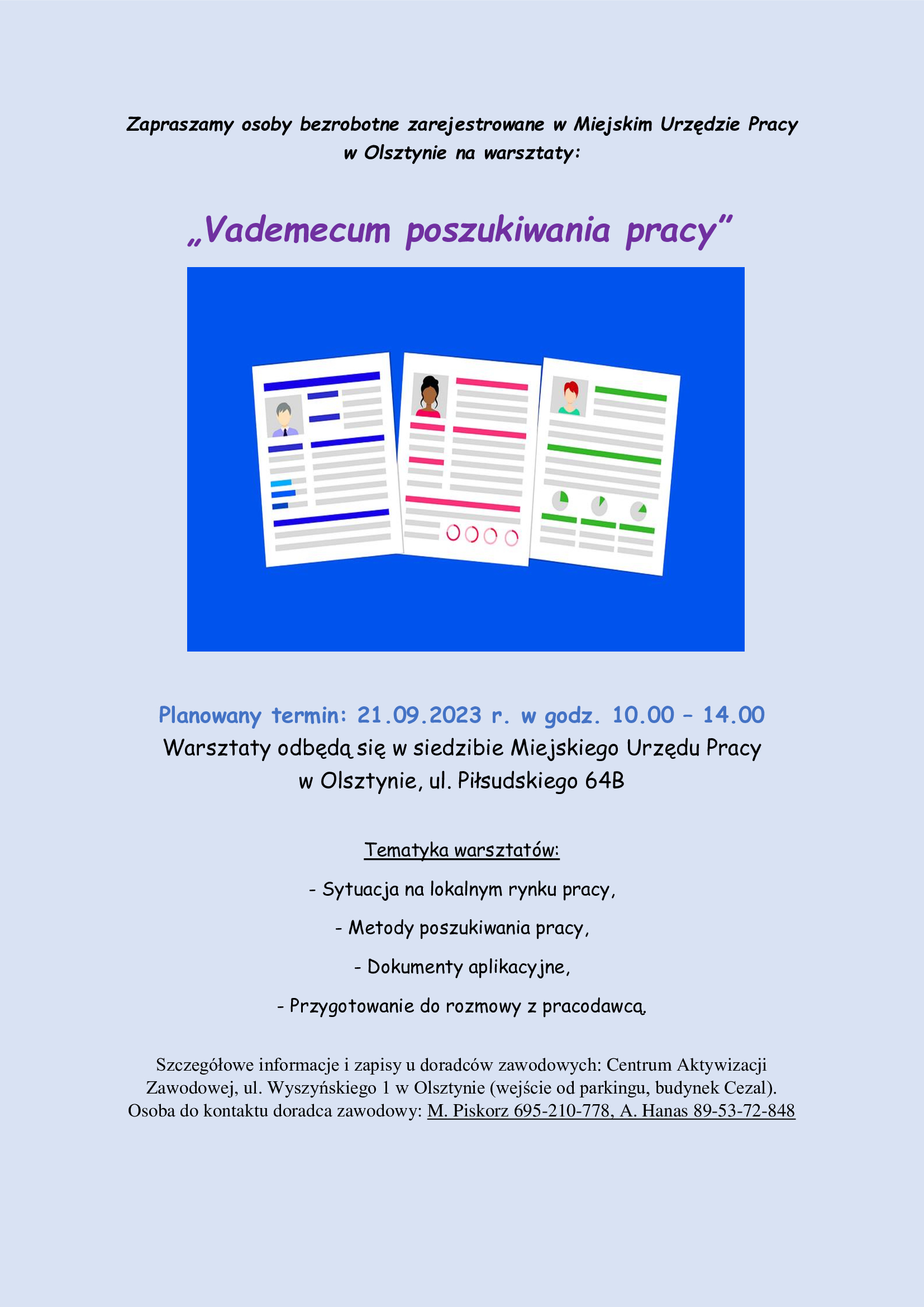 Vademecum poszukiwania pracy